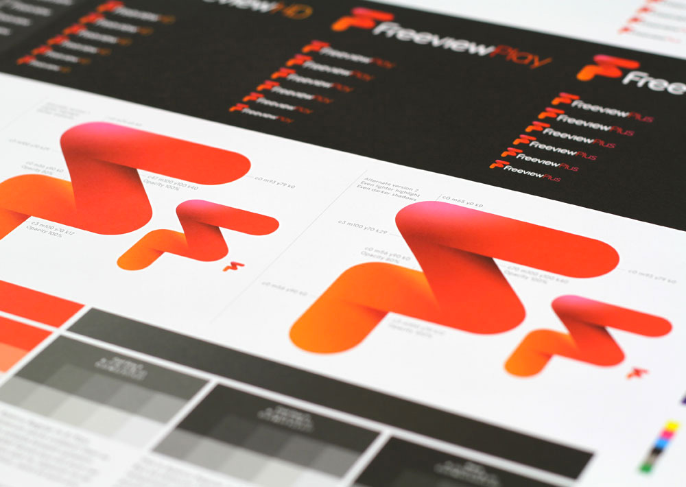 英國Freeview電視臺數(shù)字頻道品牌形象設(shè)計標(biāo)志設(shè)計3