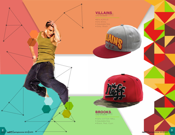 尚略上海畫冊(cè)設(shè)計(jì)公司分享美國(guó)neff 棒球帽品牌畫冊(cè)設(shè)計(jì)5