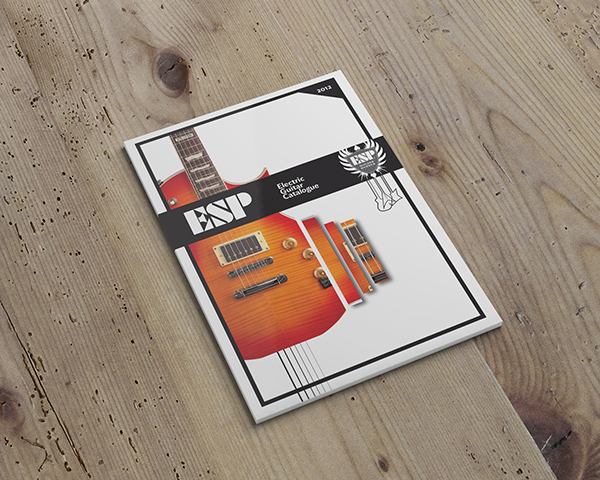 ESP吉他品牌畫冊(cè)設(shè)計(jì)欣賞－上海畫冊(cè)設(shè)計(jì)公司分享－畫冊(cè)封面設(shè)計(jì)