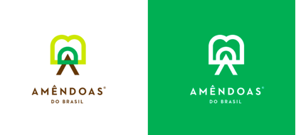 上海品牌策劃設(shè)計(jì)公司分享Amêndoas 農(nóng)產(chǎn)品品牌形象設(shè)計(jì)標(biāo)志設(shè)計(jì)3