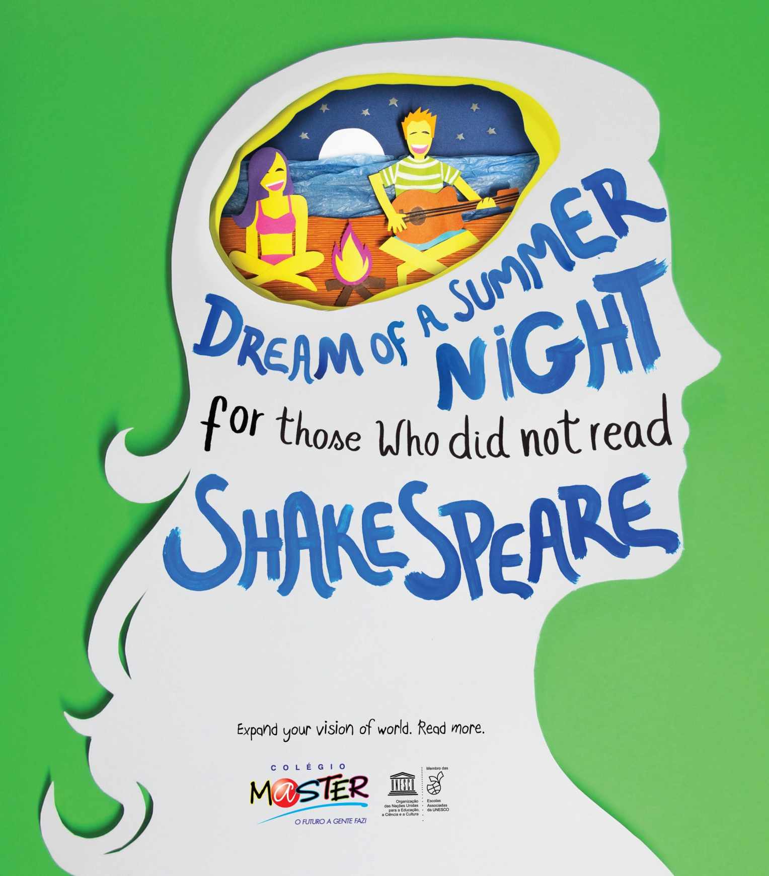 Master 大學(xué)學(xué)校夢想篇平面廣告創(chuàng)意設(shè)計(jì)－上海廣告設(shè)計(jì)公司國外廣告欣賞－莎士比亞篇