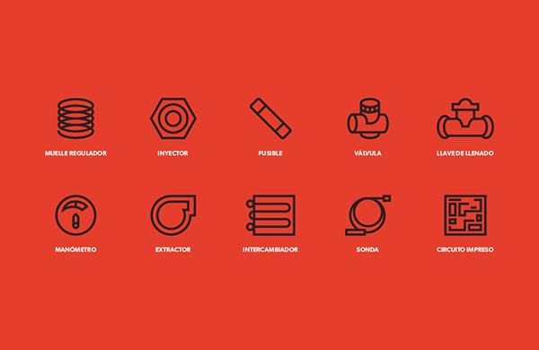 Boical鍋爐及機械配件品牌形象策劃設(shè)計2－標(biāo)志iocn設(shè)計