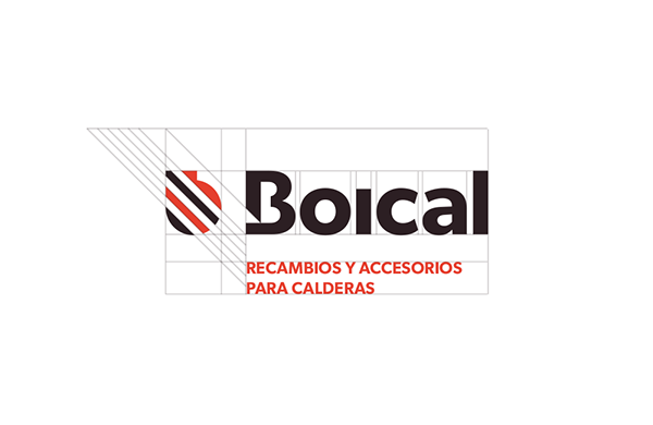 Boical鍋爐及機械配件品牌形象策劃設(shè)計3－標(biāo)志網(wǎng)格線制圖設(shè)計