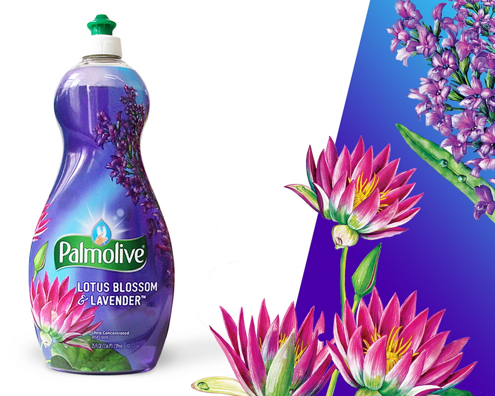 上海包裝設(shè)計(jì)公司國(guó)外包裝設(shè)計(jì)欣賞：高露潔棕欖果蔬清洗劑包裝設(shè)計(jì)3