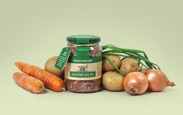 國(guó)外農(nóng)產(chǎn)品包裝設(shè)計(jì)欣賞Гора 狩獵山莊肉制食品包裝設(shè)計(jì)-上海包裝設(shè)計(jì)公司6