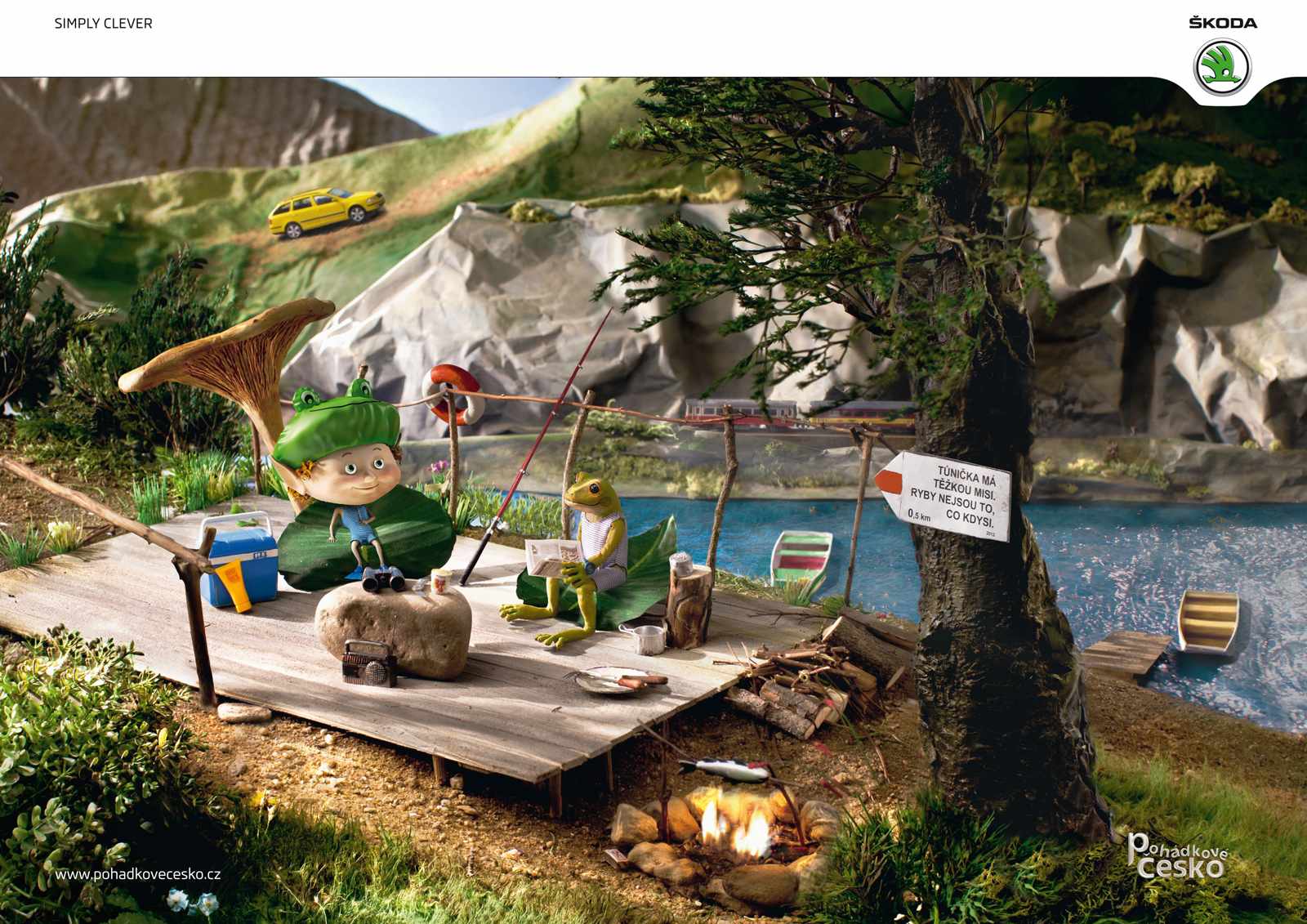 斯柯達(dá)汽車(chē)平面廣告創(chuàng)意設(shè)計(jì)佳作欣賞7