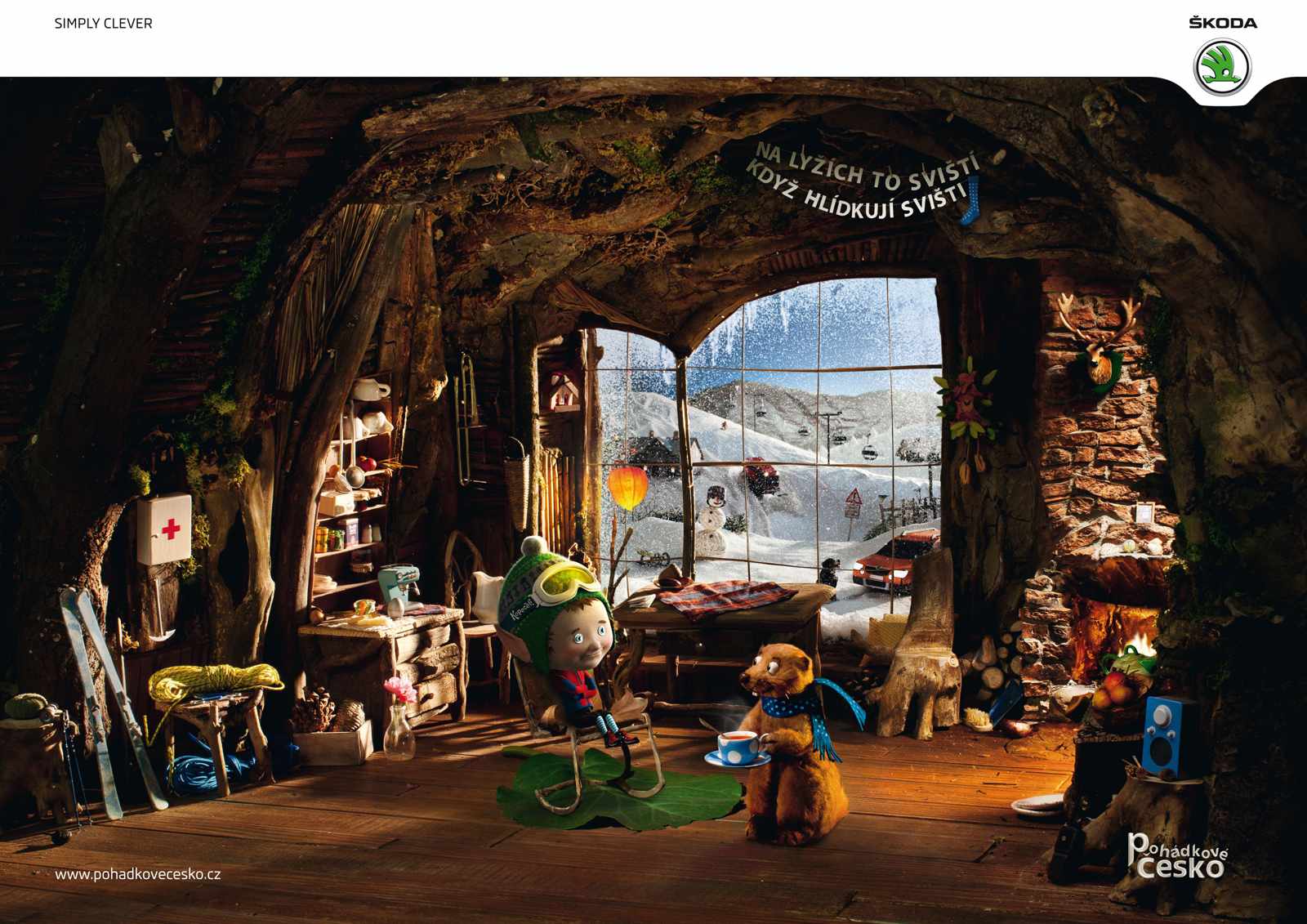 斯柯達(dá)汽車(chē)平面廣告創(chuàng)意設(shè)計(jì)佳作欣賞9