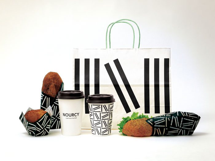 Nourcy 餐廳品牌形象設(shè)計(jì)空間SI設(shè)計(jì)8-袋子設(shè)計(jì) Nourcy 餐廳品牌形象設(shè)計(jì)空間SI設(shè)計(jì)8-袋子設(shè)計(jì)
