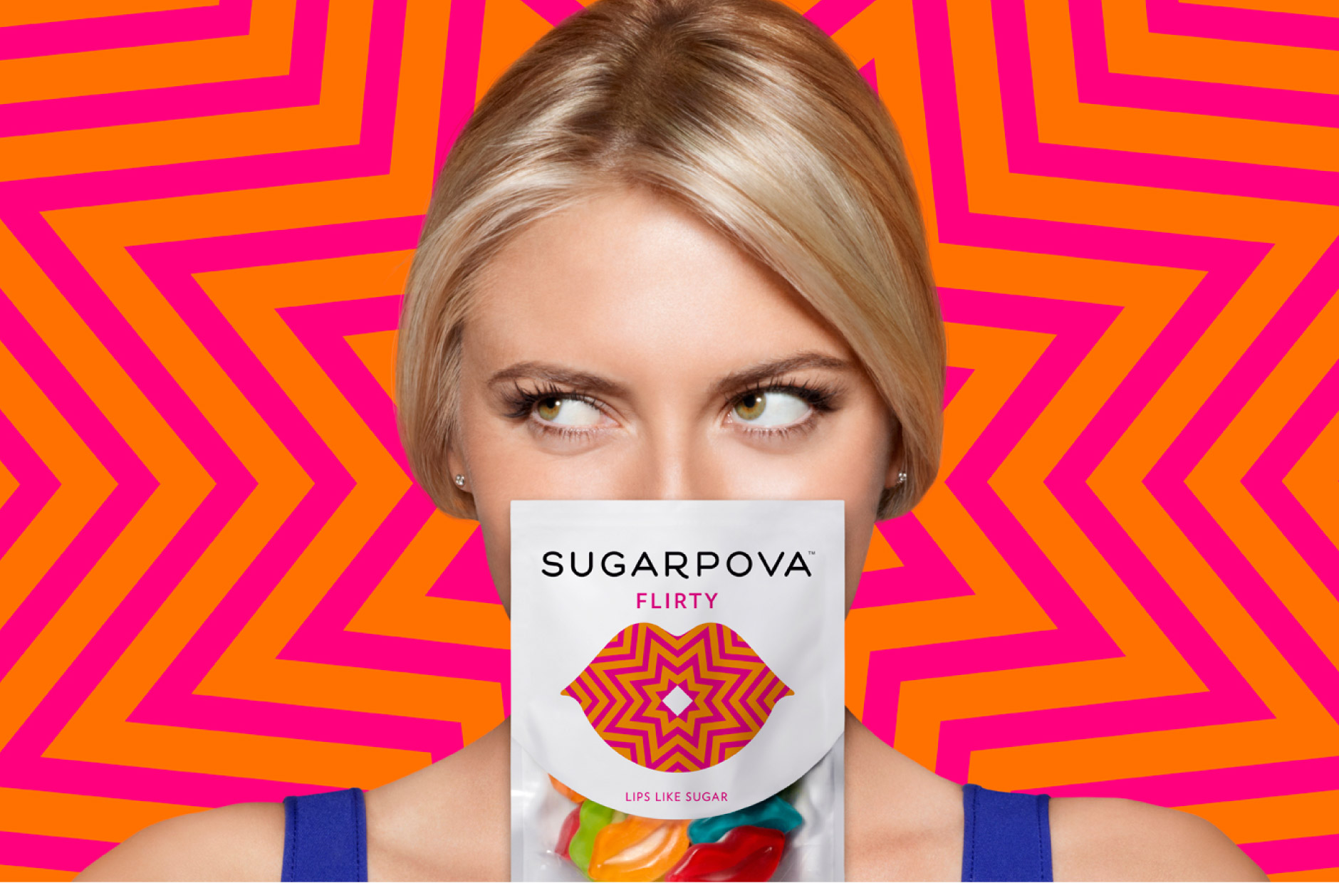 Sugarpova 薩拉波娃糖果店品牌形象設計3-包裝設計1-上海品牌策劃設計公司分享