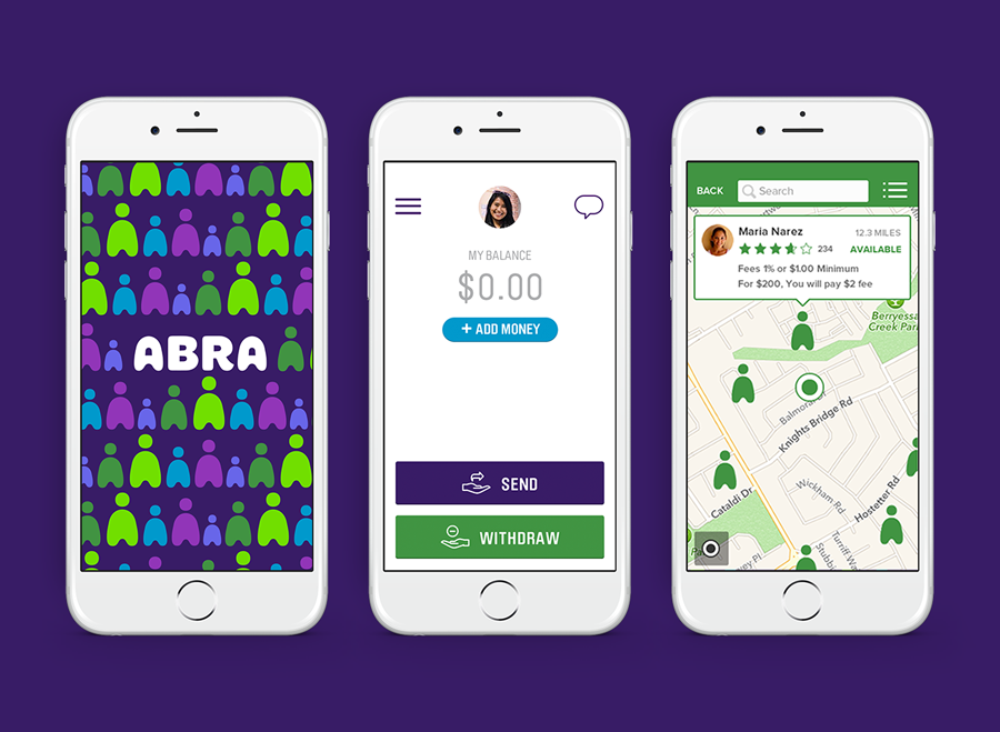 Abra 在線匯款業(yè)務(wù)品牌形象設(shè)計(jì)UI設(shè)計(jì)-上海廣告設(shè)計(jì)公司分享2