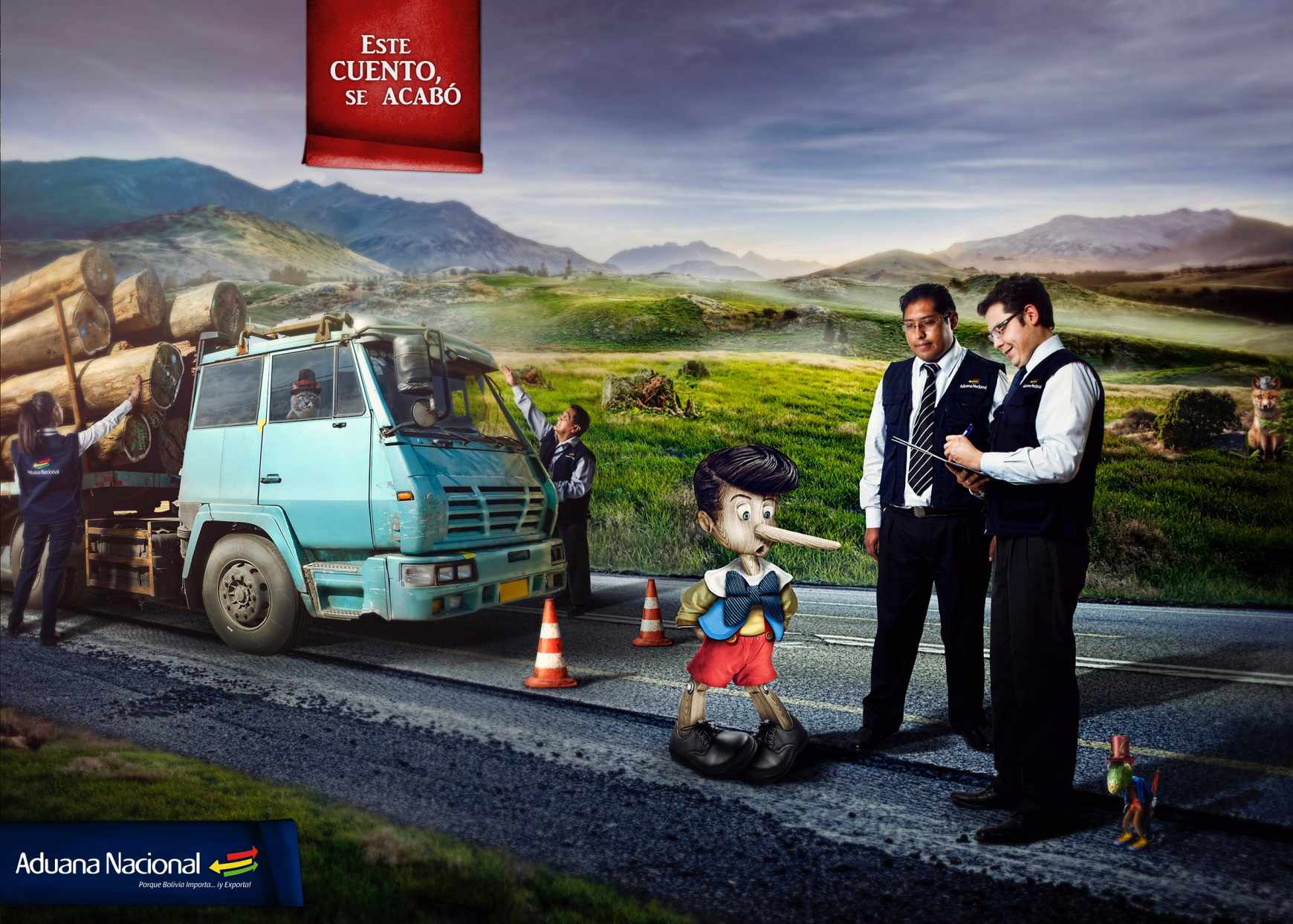 玻利維亞海關(guān)形象廣告創(chuàng)意設(shè)計(jì)-上海廣告設(shè)計(jì)公司國外廣告欣賞5