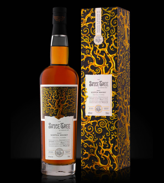Spice Tree蘇格蘭威士忌包裝設(shè)計-上海包裝設(shè)計公司國外酒包裝設(shè)計欣賞1