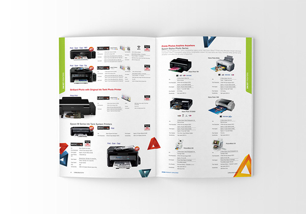 上海宣傳畫冊設(shè)計公司分享Epson 愛普生打印機產(chǎn)品宣傳畫冊設(shè)計4