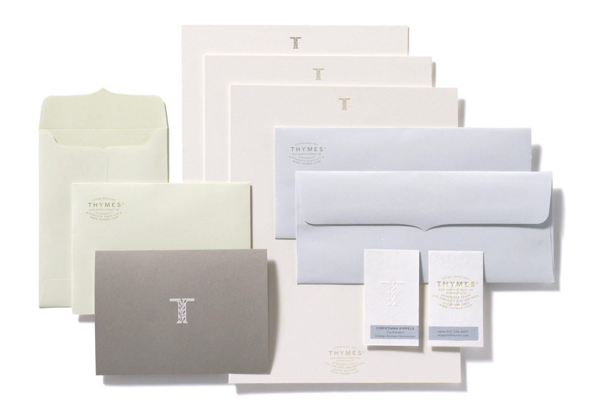 THYMES 化妝品品牌形象設(shè)計(jì)VI設(shè)計(jì)2