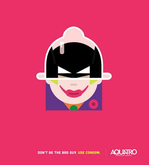 Aquatro安全套平面廣告創(chuàng)意設計1