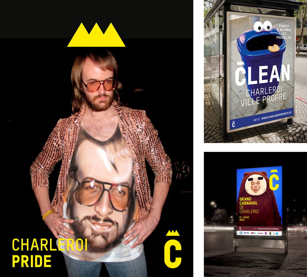 上海品牌策劃設(shè)計公司分享比利時Charleroi城市旅游品牌形象設(shè)計8-海報設(shè)計