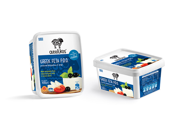 Aeolikos希臘羊乳酪乳制品產(chǎn)品包裝設(shè)計8