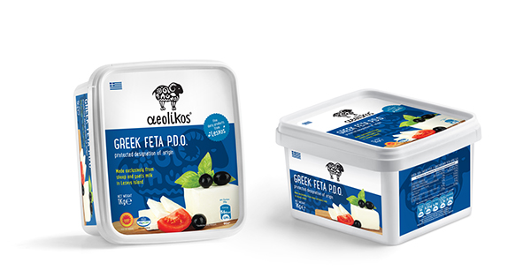 Aeolikos希臘羊乳酪乳制品產(chǎn)品包裝設(shè)計6