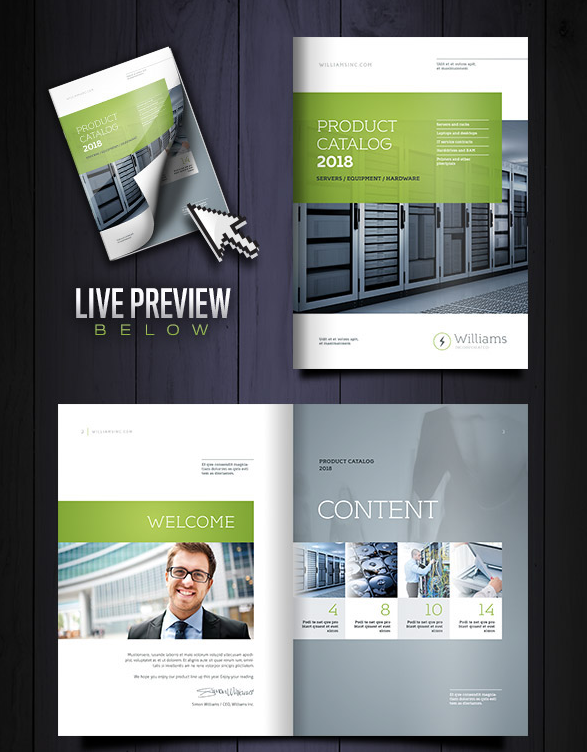 上海樣本設(shè)計公司分享Williams 電腦服務(wù)器設(shè)備產(chǎn)品樣本設(shè)計3