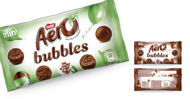 Aero 巧克力休閑食品包裝設(shè)計(jì)-上海包裝設(shè)計(jì)公司分享1