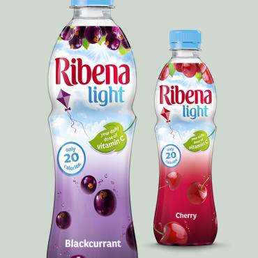 上海包裝設(shè)計公司分享：RIBENA-light 迪卡璐水果飲料包裝設(shè)計3