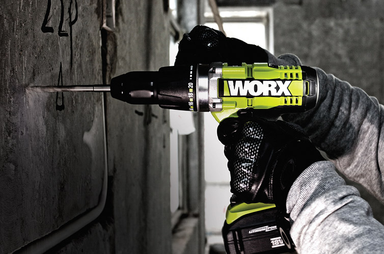 WORX 專業(yè)電轉(zhuǎn)電動工具品牌形象策劃設(shè)計2