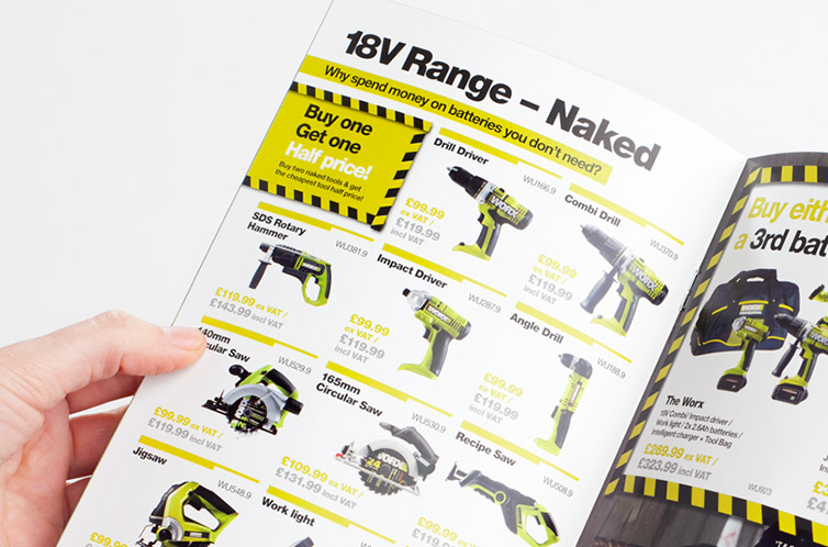 WORX 專業(yè)電轉(zhuǎn)電動工具品牌形象策劃設(shè)計4-宣傳冊設(shè)計