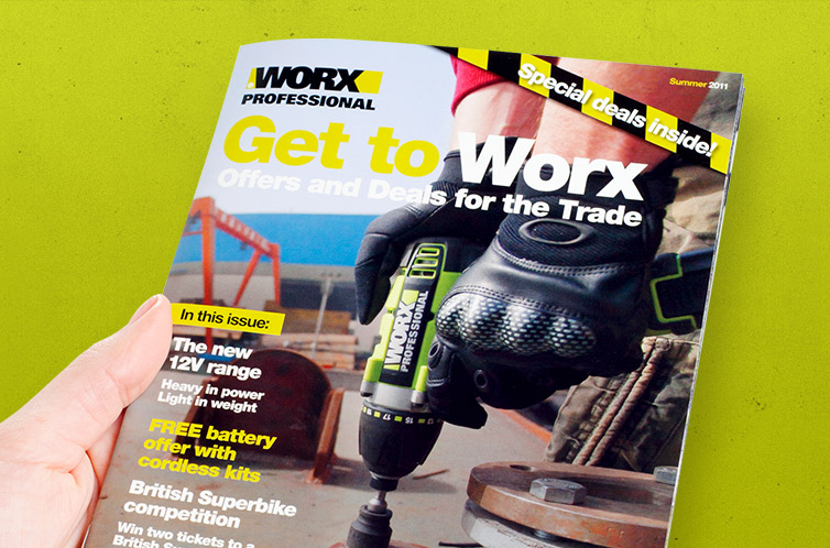 WORX 專業(yè)電轉(zhuǎn)電動工具品牌形象策劃設(shè)計3-產(chǎn)品宣傳冊設(shè)計