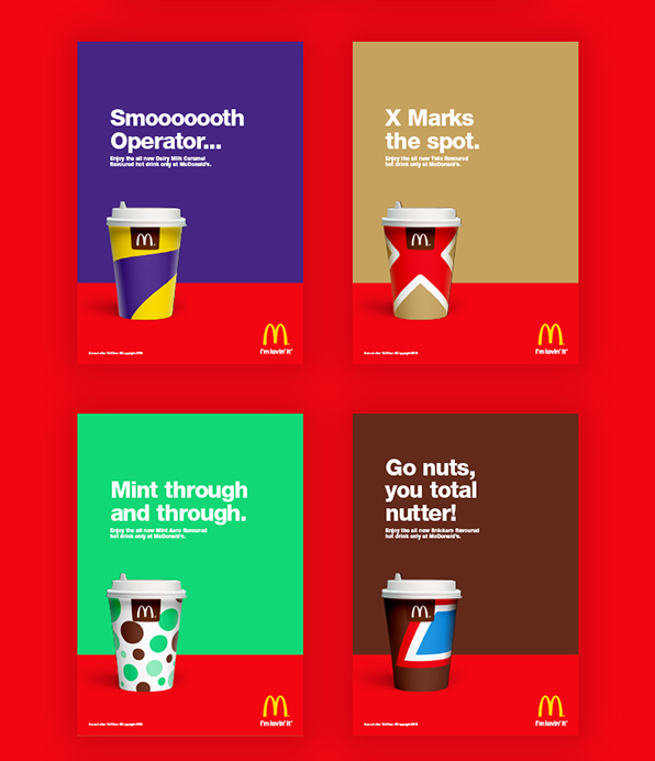 麥當勞飲料杯插圖設計-上海平面設計公司設計欣賞3