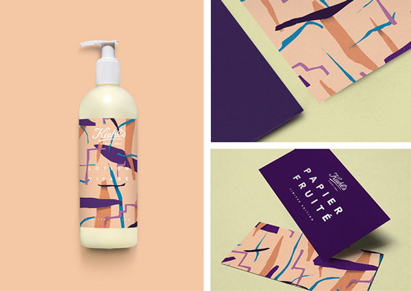 Kiehl''s 果汁飲料瓶裝筆觸藝術(shù)包裝設(shè)計(jì)-上海尚略包裝設(shè)計(jì)公司分享5