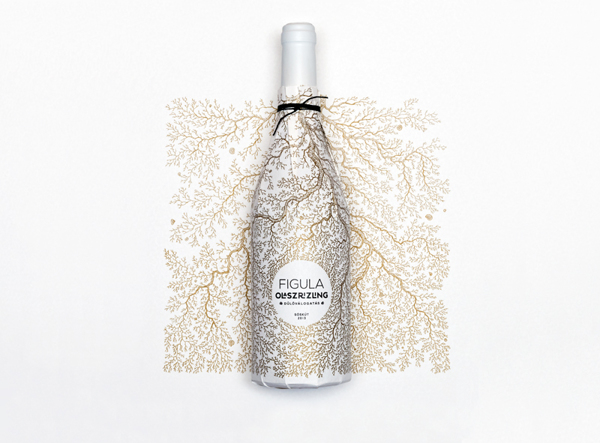 Figula 葡萄酒葡萄藤黑色線條包裝設(shè)計(jì)-上海包裝設(shè)計(jì)公司設(shè)計(jì)欣賞4
