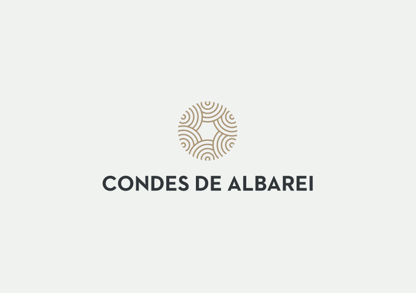 Condes de Albarei 葡萄酒莊logo設計4