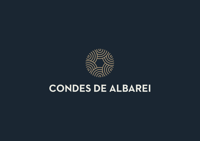 Condes de Albarei 葡萄酒莊logo設計5