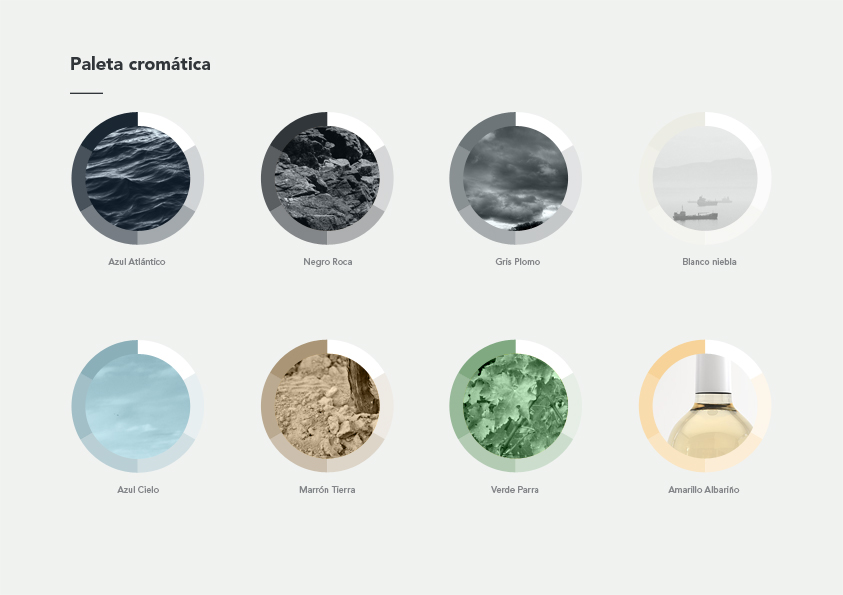 Condes de Albarei 葡萄酒莊logo設計VI設計8