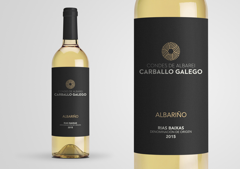Condes de Albarei 葡萄酒莊包裝設計12