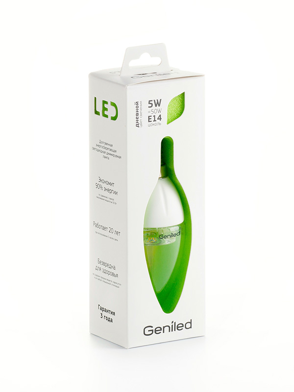 Geniled LED燈泡環(huán)保包裝設(shè)計-上海包裝設(shè)計公司包裝佳作7