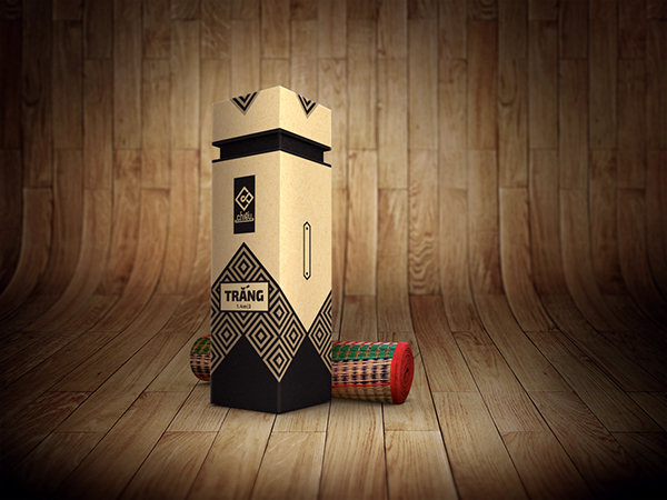 越南CHI?U涼席禮品裝標(biāo)志與包裝設(shè)計(jì)6