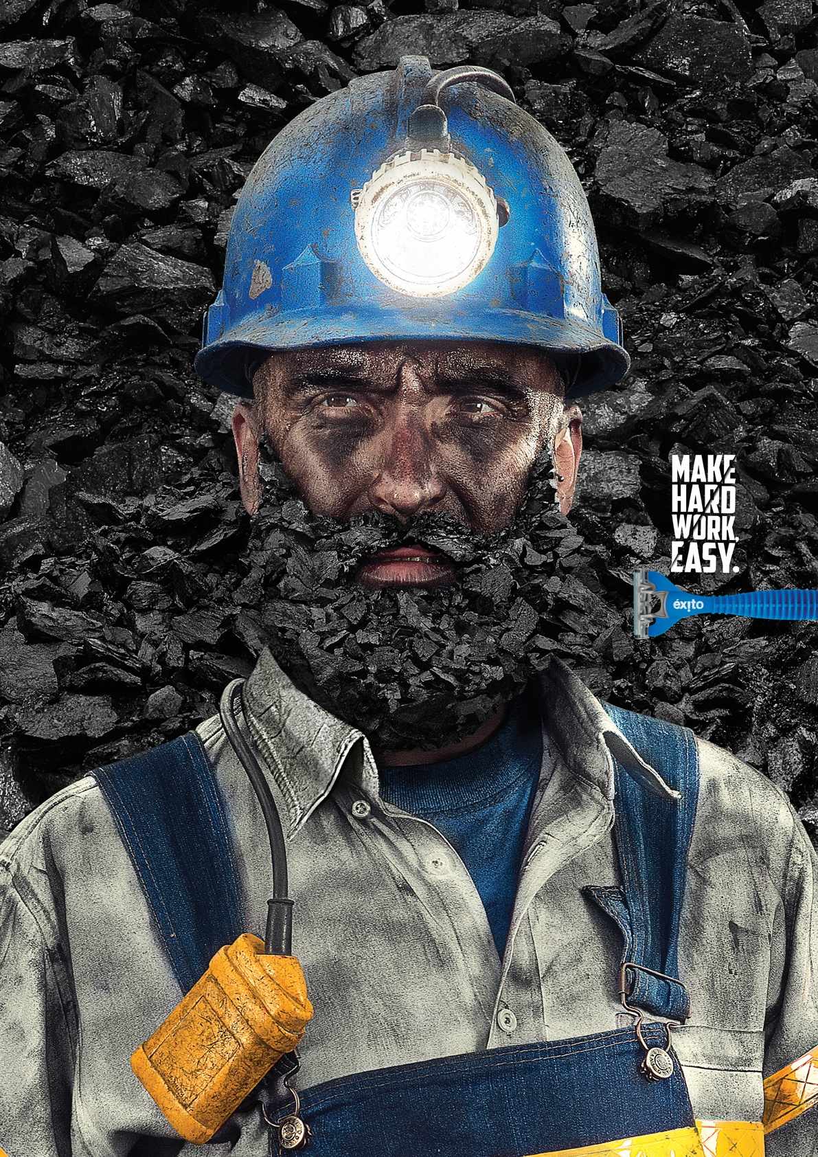 éxito 剃須刀平面廣告創(chuàng)意設(shè)計(jì)-上海廣告設(shè)計(jì)公司分享1