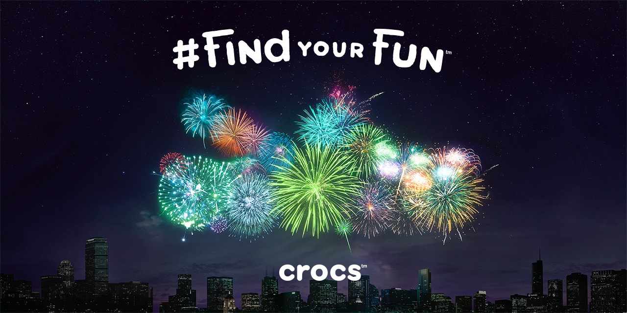 Crocs 卡駱馳鞋子創(chuàng)意平面廣告設(shè)計(jì)煙花篇-上海廣告設(shè)計(jì)公司廣告佳作分享