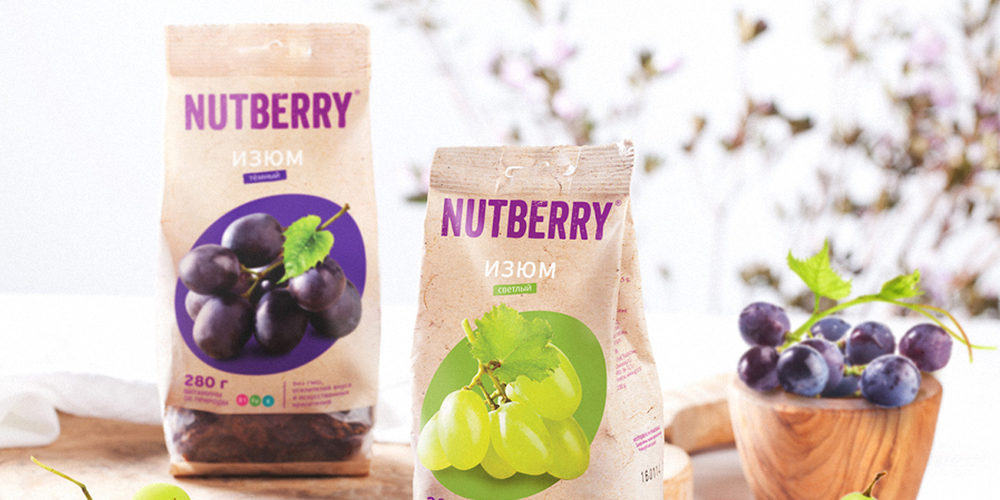 Nutberry 健康有機(jī)食品干果品牌塑造之水果干果包裝設(shè)計(jì)2