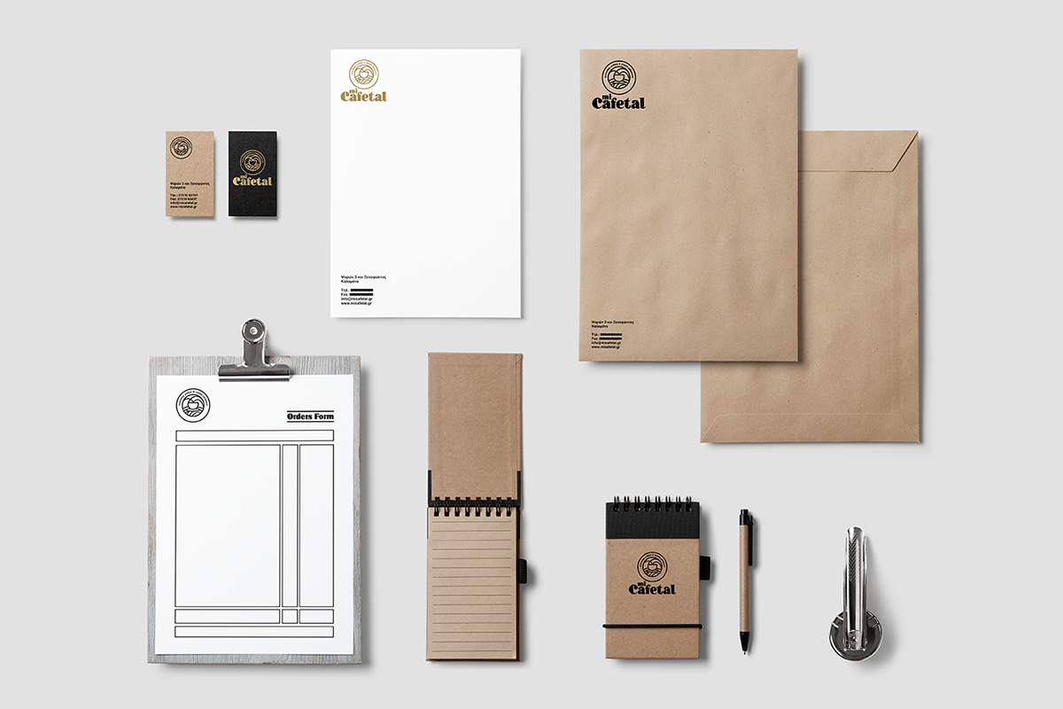 Mi Cafetal 咖啡連鎖店品牌標志設(shè)計VI視覺形象設(shè)計-上海VI設(shè)計公司9