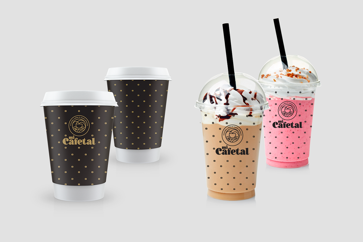 Mi Cafetal 咖啡連鎖店品牌標志設(shè)計VI視覺形象設(shè)計-上海VI設(shè)計公司5