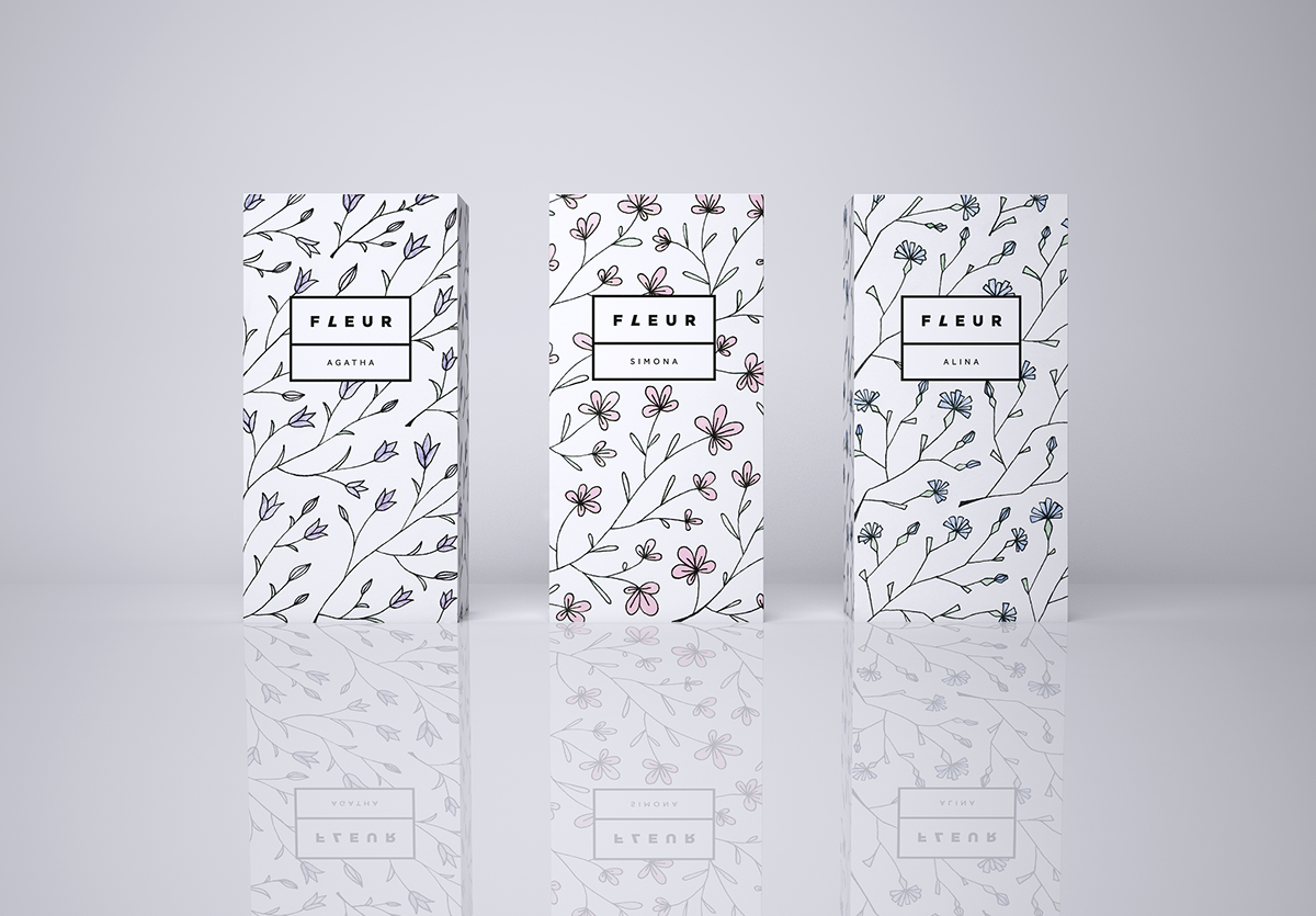 FLEUR化妝品品牌包裝設(shè)計(jì)5