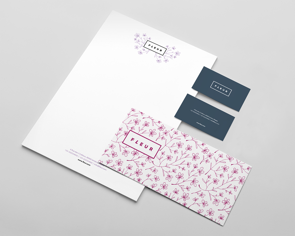 FLEUR化妝品品牌VI設(shè)計(jì)7