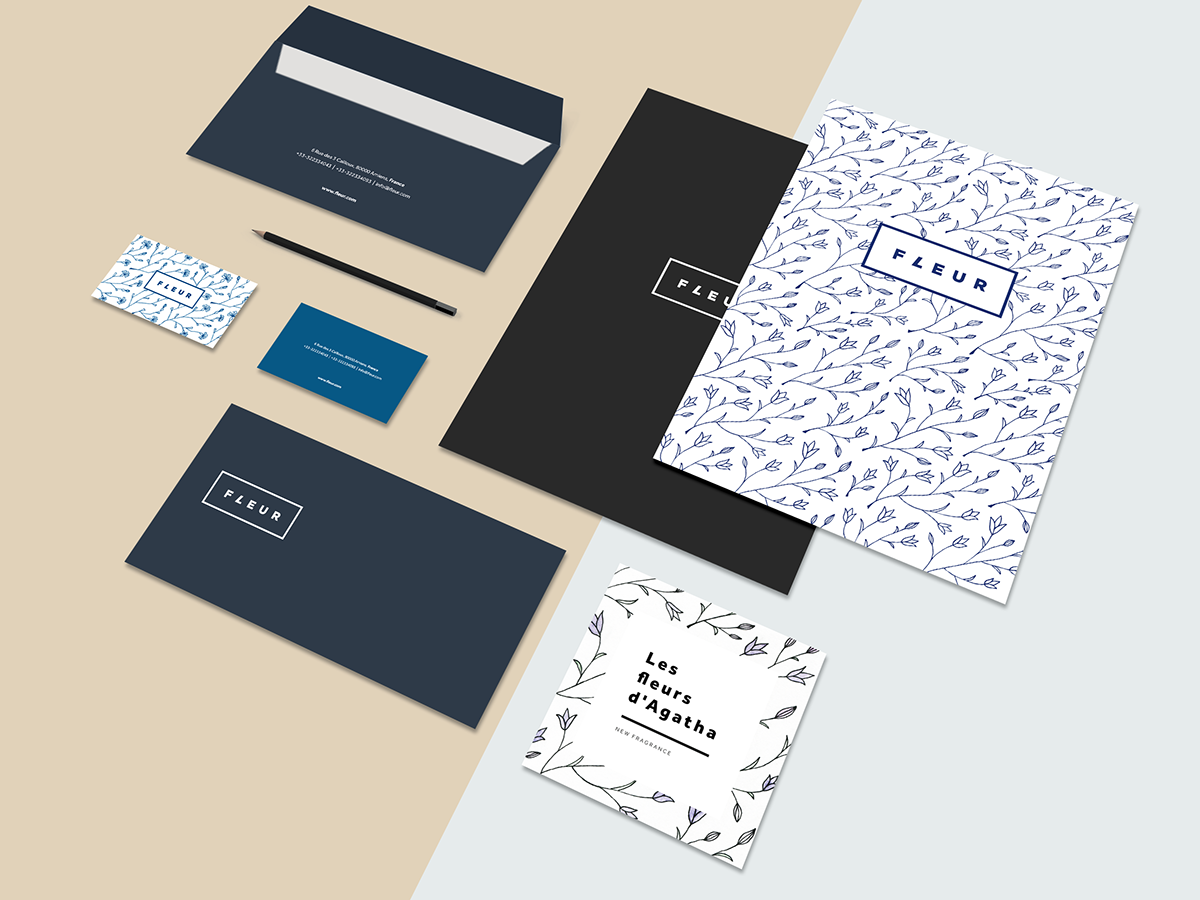 FLEUR化妝品品牌VI設(shè)計(jì)6