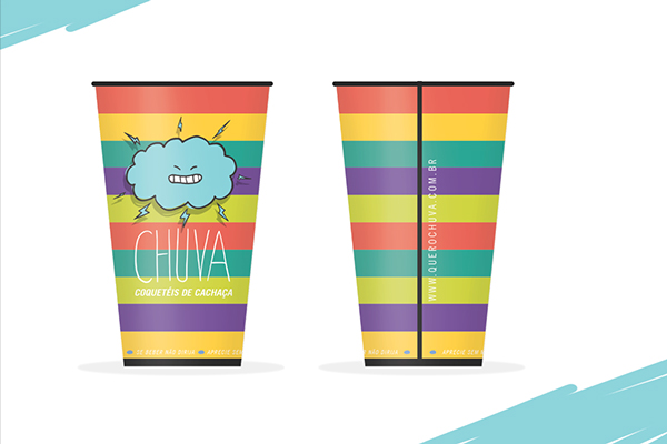 Chuva 果汁雞尾酒紙杯設(shè)計(jì)9