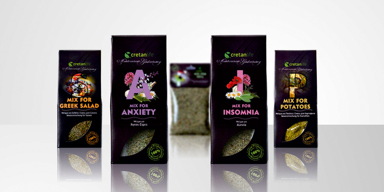 1.Creta Life 草本香料香草花茶包裝設(shè)計(jì)