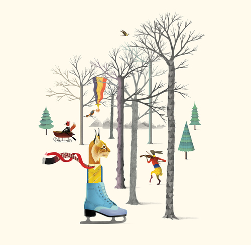 5.農(nóng)夫山泉礦泉水包裝設(shè)計(jì)之長(zhǎng)白山冬季插圖