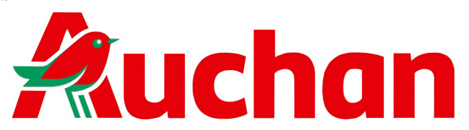 1.法國auchan歐尚超市集團標志更新設計-上海logo設計公司分享