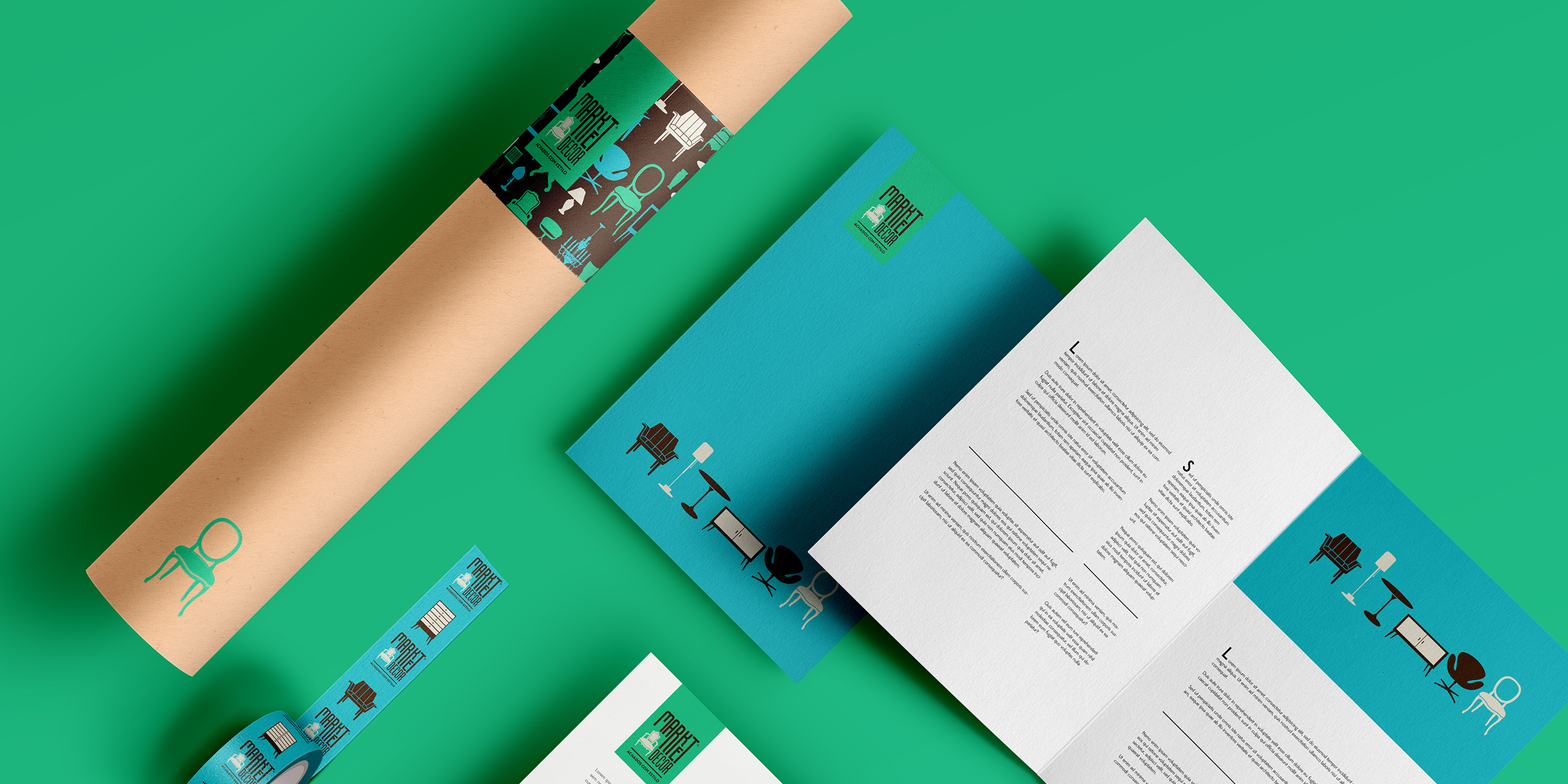 Market Decor 家具品牌店品牌VI視覺形象識別設(shè)計(jì)-上海VI設(shè)計(jì)公司